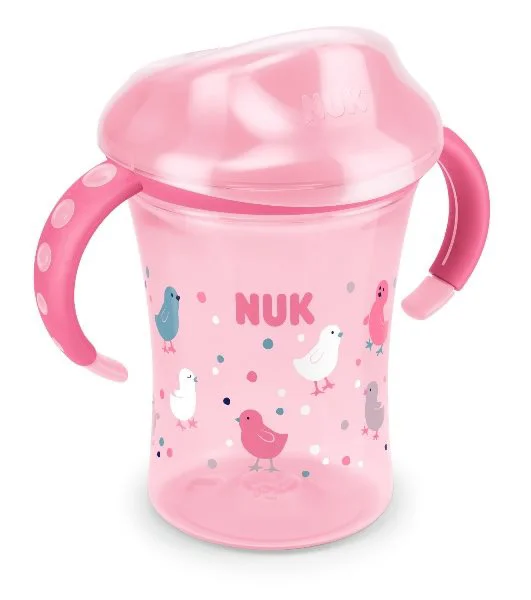 Чашка NUK Easy Learning 1 с силиконовой насадкой (6+ мес.), 200 мл foto