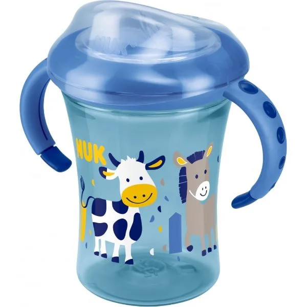 Чашка NUK Easy Learning 1 с силиконовой насадкой (6+ мес.), 200 мл foto
