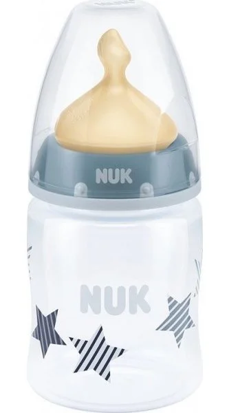 Бутылочка пластиковая NUK First Choice с латексной соской (0-6 мес.), 150 мл foto