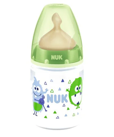 Бутылочка пластиковая NUK First Choice с латексной соской (0-6 мес.), 150 мл foto