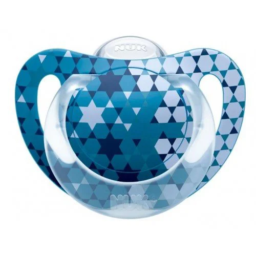 Пустышка NUK Genius Color из силикона (0-6 мес.) foto