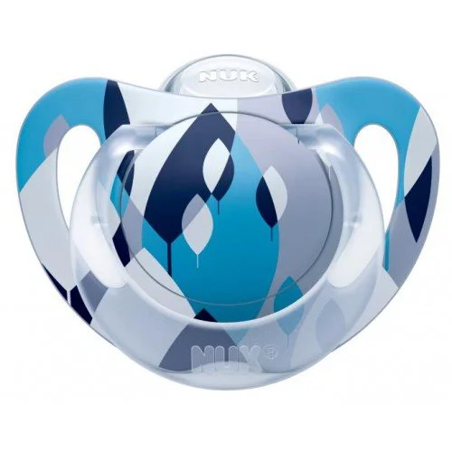 Пустышка NUK Genius Color из силикона (0-6 мес.) foto