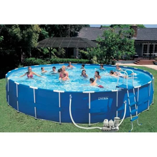 Каркасный бассейн Intex 732х132 foto