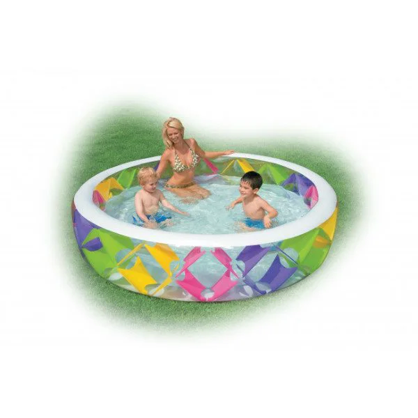 Piscina cu fund gonflabil pentru copii Intex 229x56