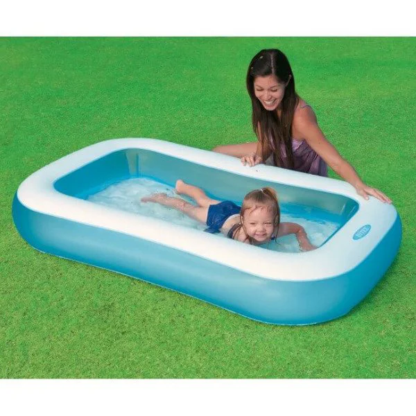 Детский надувной бассейн Intex 166x100x28 foto