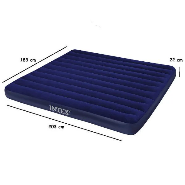 Надувной матрас Intex 183x203x22 foto