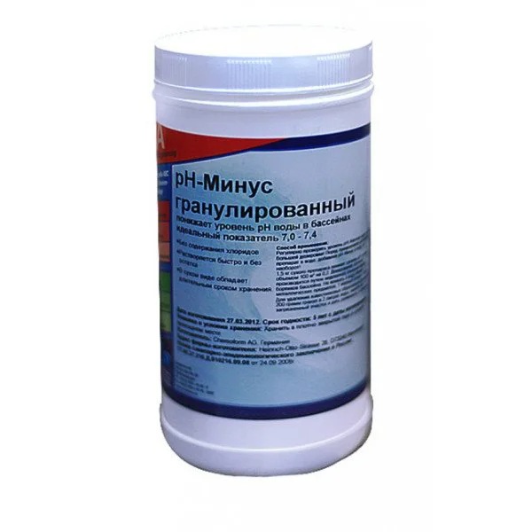 PH minus Granulat Intex 1,5 kg foto