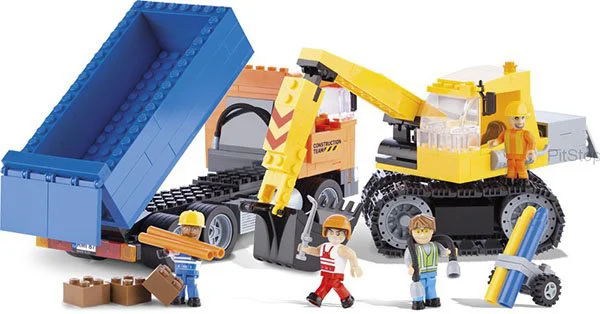 Constructor COBI Dump Truck &amp; Excavator