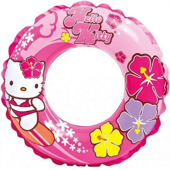 Cerc gonflabil Intex Hello Kitty (3-6 ani), 51 cm foto