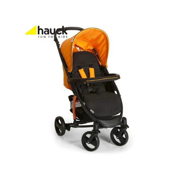 Коляска Hauck all in one Miami 4S Caviar/Orange foto