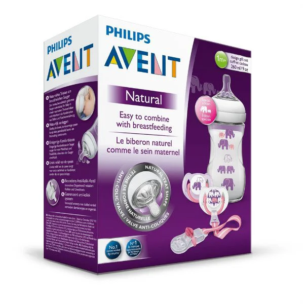 Эксклюзивный подарочный набор Слоники Philips AVENT Серия Natural foto