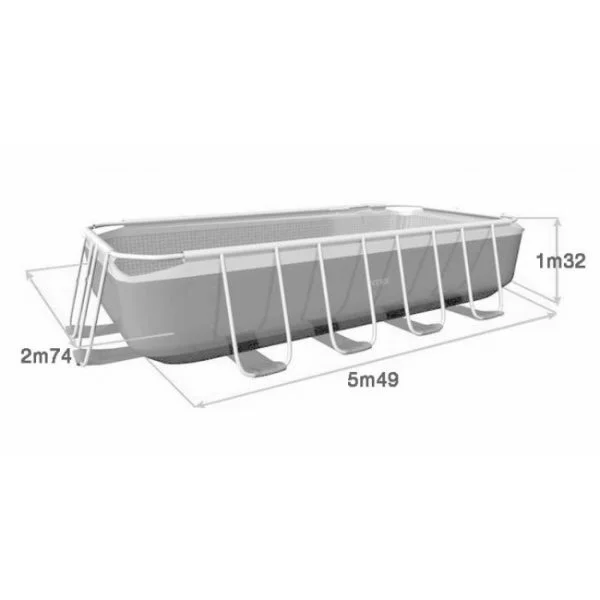 Piscina cu cadru Intex Ultra Frame 549x275x132 foto