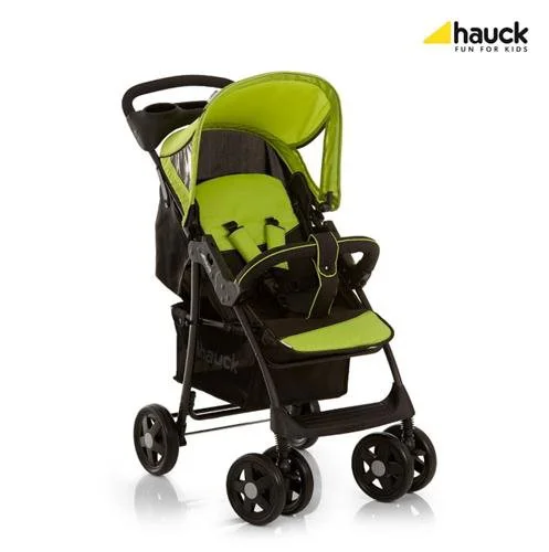 Коляска Hauck all in one Shopper Caviar/Kiwi foto
