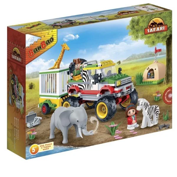 Constructor BanBao Jeeep with Cage foto