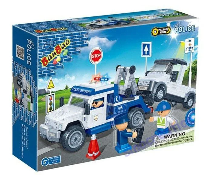 Constructor BanBao Police Tow Truck foto