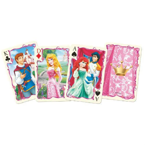 Carti de jucat Trefl Disney "Princess", 55 carti foto