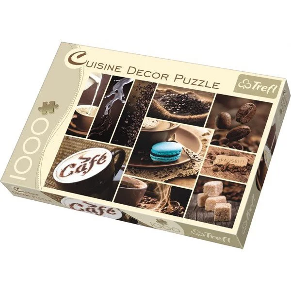 Puzzle Trefl Coffee, 1000 piese foto