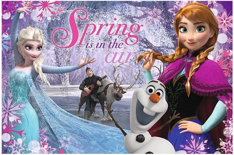 Puzzle Trefl Disney Love in the Frozen Land, 260 piese foto