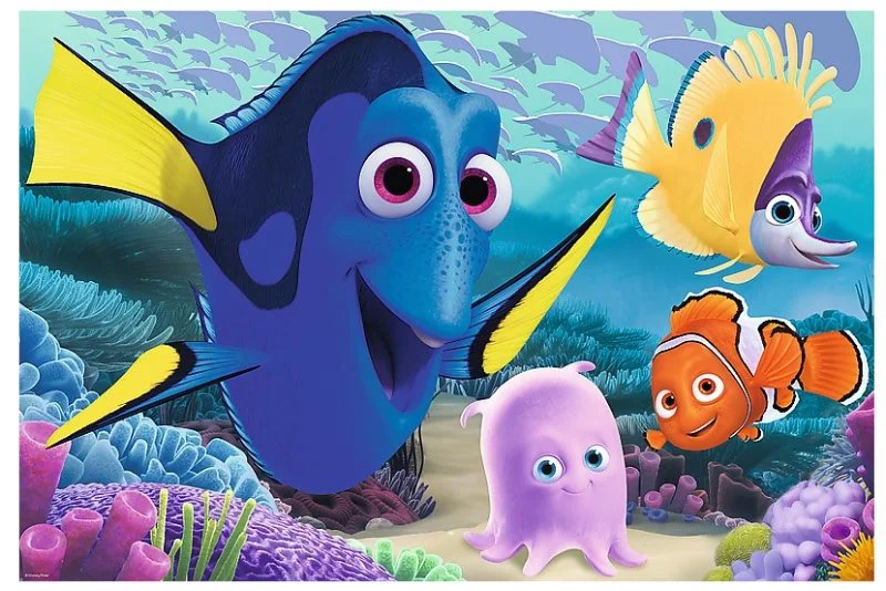 Puzzle Trefl Disney Underwater Friends - Finding Dory, 24 MAXI piese foto