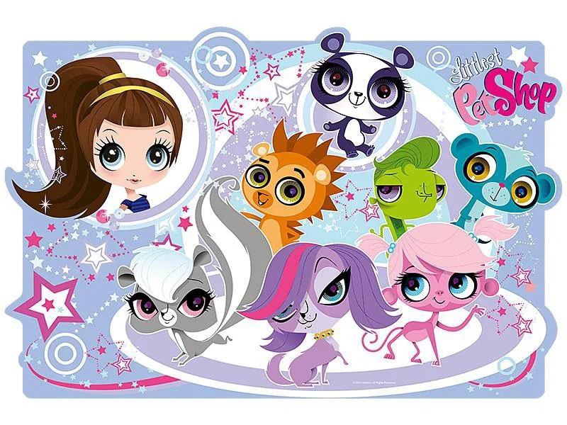 Puzzle Trefl Hasbro Pet's adventures, 30 MAXI piese foto