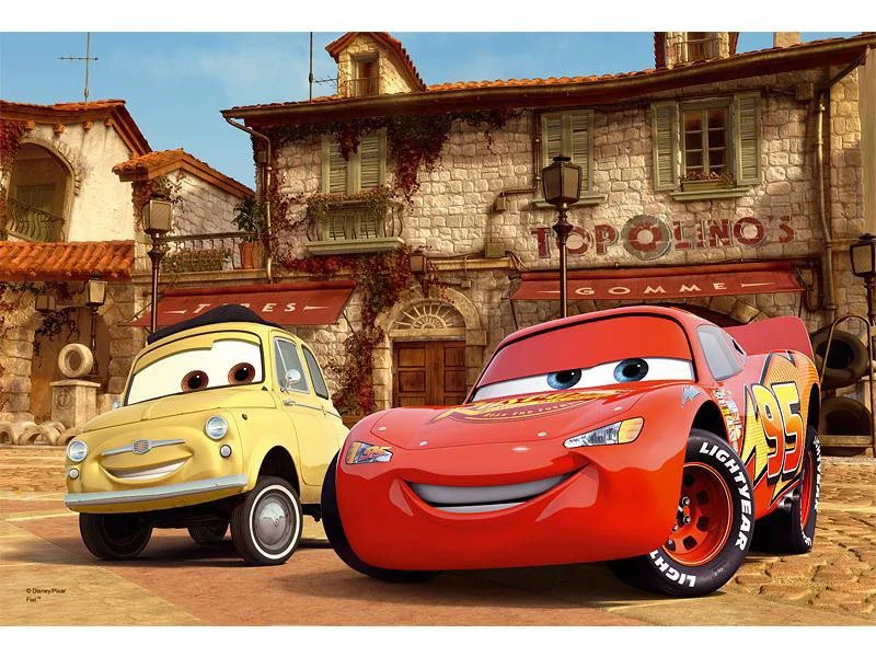 Puzzle Trefl Disney Cars Best pals, 100 piese foto