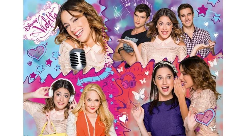 Puzzle Trefl Disney Violetta's crazy world, 100 piese foto