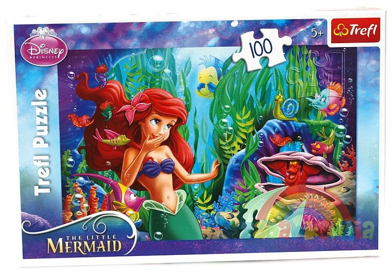 Puzzle Trefl Disney Hide and Seek, 100 piese foto