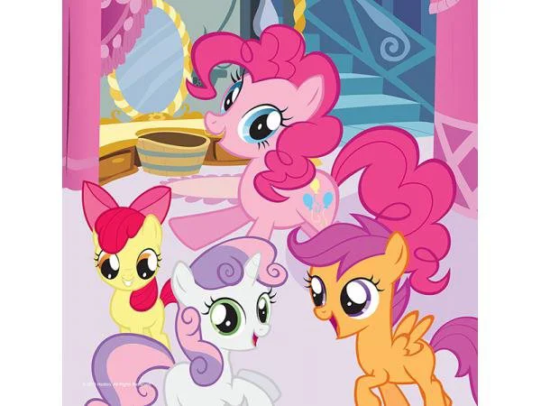 Puzzle Trefl Hasbro Rainbowdash and Fluttershy, 3 in 1 (20+36+50 piese) foto