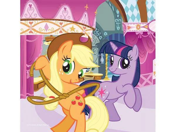 Puzzle Trefl Hasbro Rainbowdash and Fluttershy, 3 in 1 (20+36+50 piese) foto