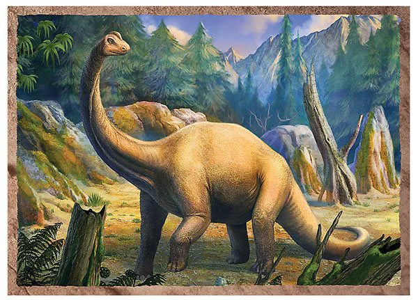 Puzzle Trefl Dinosaurs, 4 in 1 (35+48+54+70 piese) foto