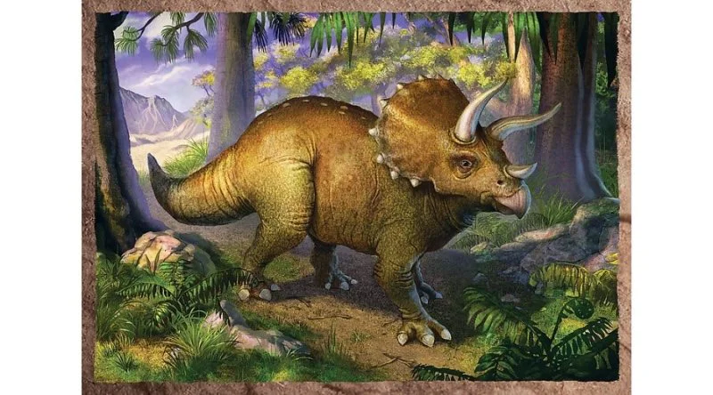 Puzzle Trefl Dinosaurs, 4 in 1 (35+48+54+70 piese) foto