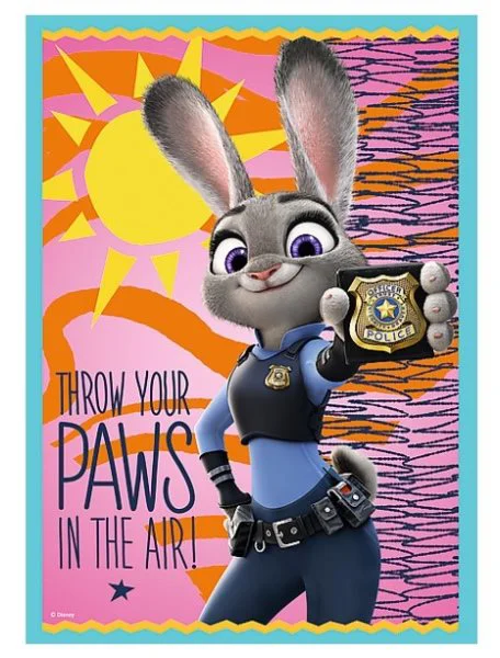 Puzzle Trefl Zootopia Portraits, 4 in 1 (35+48+54+70 piese) foto