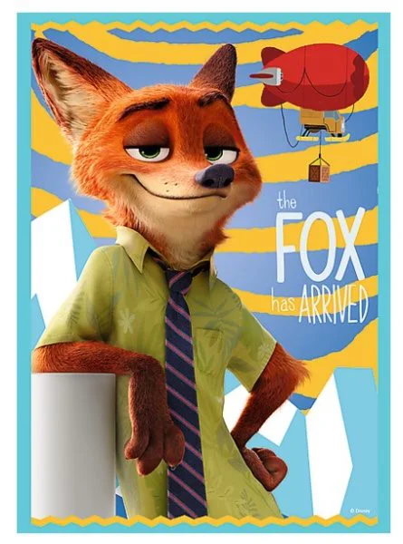 Puzzle Trefl Zootopia Portraits, 4 in 1 (35+48+54+70 piese) foto