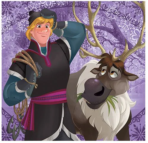 Puzzle Trefl Disney Frozen Land Heroes, 3 in 1 (20+36+50 piese) foto