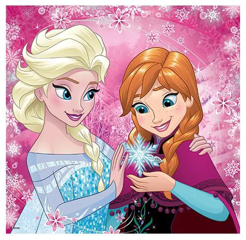 Puzzle Trefl Disney Frozen Land Heroes, 3 in 1 (20+36+50 piese) foto