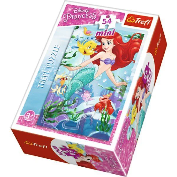 Puzzle Trefl Disney In the fairyland, 54 MINI piese foto