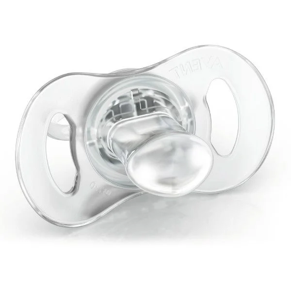 Пустышка Philips AVENT силиконовая мини (0-2 мес.), 2 шт. foto