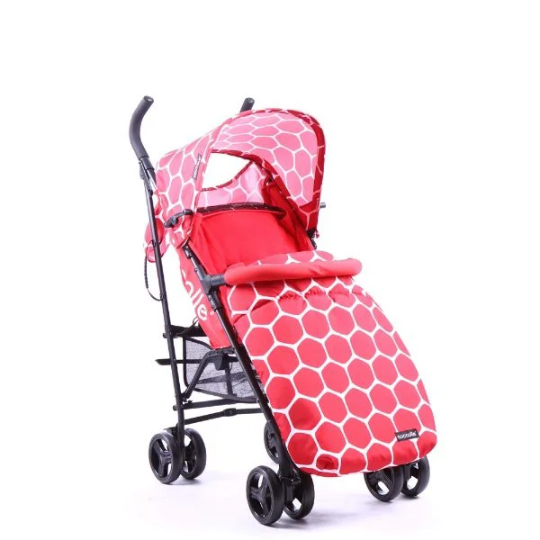 Прогулочная коляска Coccolle Favo + мешок Красная foto