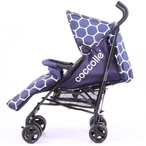 Прогулочная коляска Coccolle Favo + мешок Синяя foto