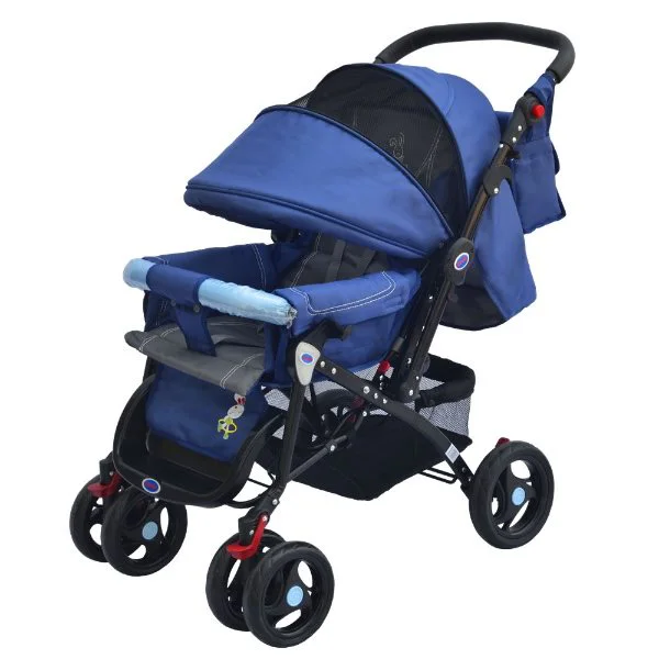 Carucior DHS Elements cu maner reversibil Albastru foto