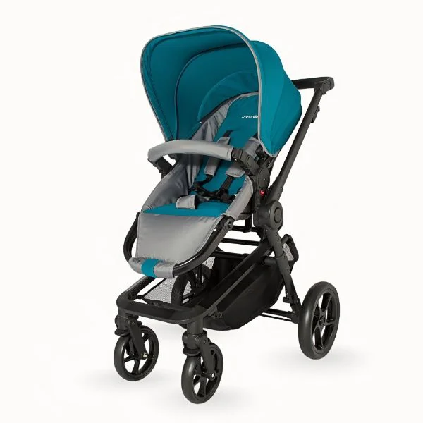 Коляска модульная Coccolle Girasole 3 в 1 Синяя