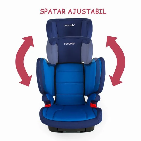 Scaun auto cu isofix Coccolle Exo-Fix 15-36 kg Albastru foto