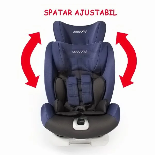 Scaun auto cu isofix Coccolle Vela-Fix 9-36 kg Albastru foto