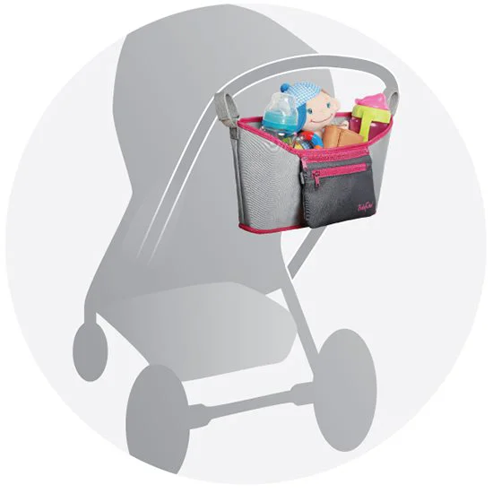 Organizator pentru carucior BabyOno, 3 culori foto