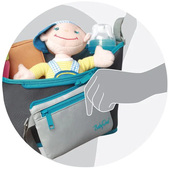 Organizator pentru carucior BabyOno, 3 culori foto