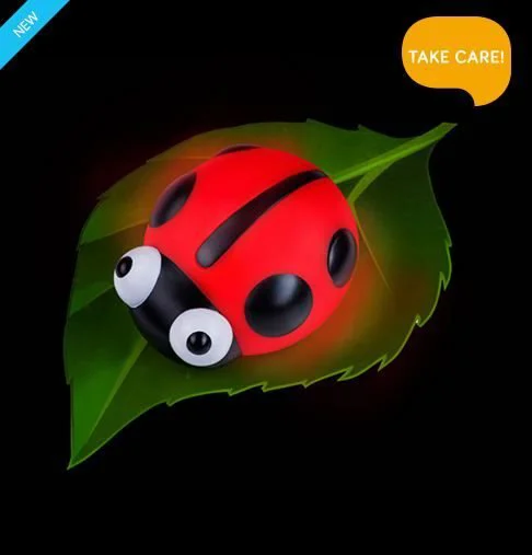 Lampa de noapte BabyOno "Tap-On" Buburuza foto
