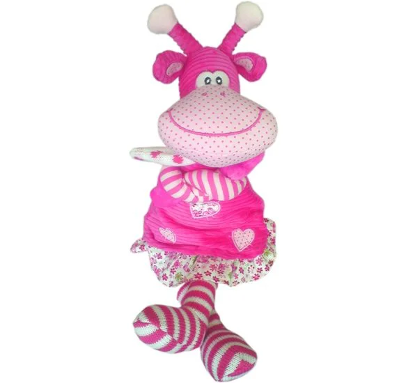 Jucarie de plus BabyOno Girafa mare, 53 cm foto