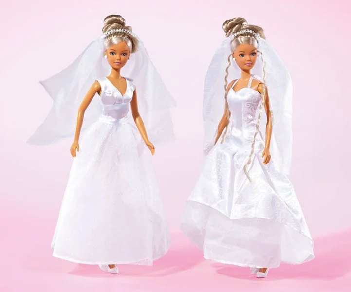 Papusa Simba Steffi Mireasa "Wedding Day" foto