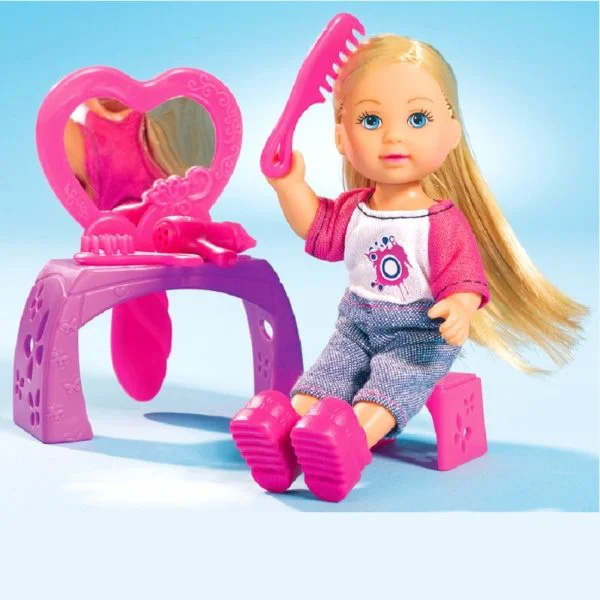 Papusa Simba Evi "Make-up Table", 12 cm foto
