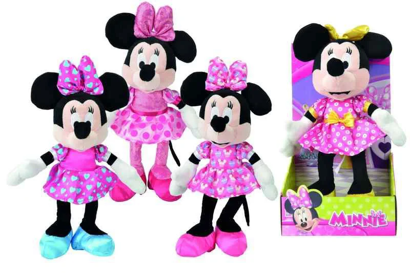 Jucarie Simba plus Disney Minnie Pre-School, 25 cm foto